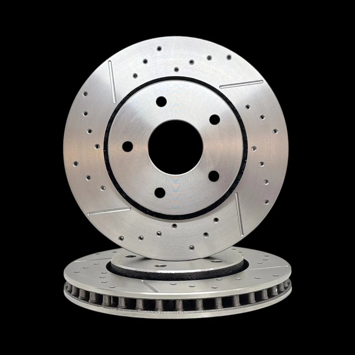 Discos Delanteros Ranurados y Perforados Estándar - CHRYSLER - DODGE Caravan / Journey 2,7 2009/-