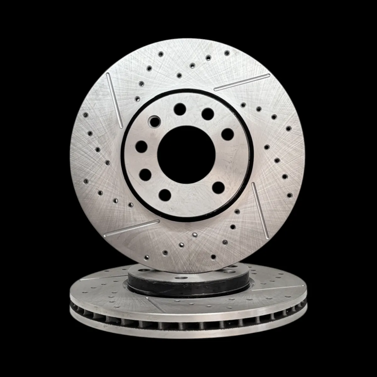 Discos Delanteros Ranurados y Perforados Estándar - CHEVROLET/OPEL/GM Astra 2.0i 16v / CHEVROLET/OPEL/GM Vectra 2.0i 16v / 2.2i 8v / 2.2i 16v / SAAB 9.3 Todos / 9.5 Todos