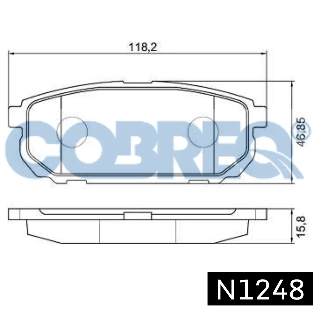 Pastillas de freno traseras - KIA Sorento 02/