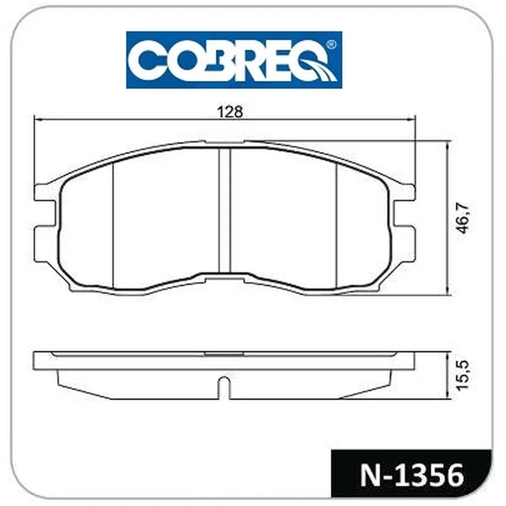 Pastillas de freno delanteras - MITSUBISHI ECLIPSE-EXPO-MIRAGE/DODGE 90/