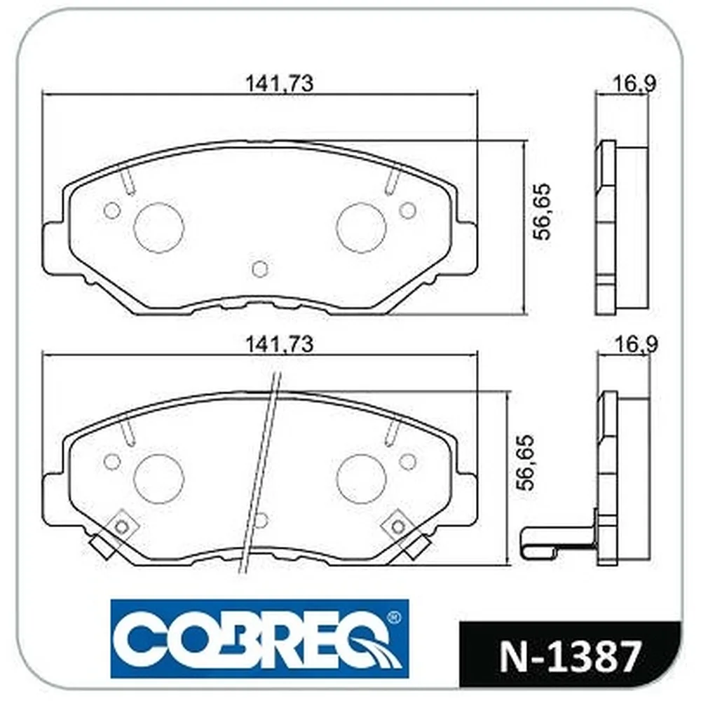 Pastillas de freno delanteras - HONDA Accord-CRV II-Pilot-Elem 02/