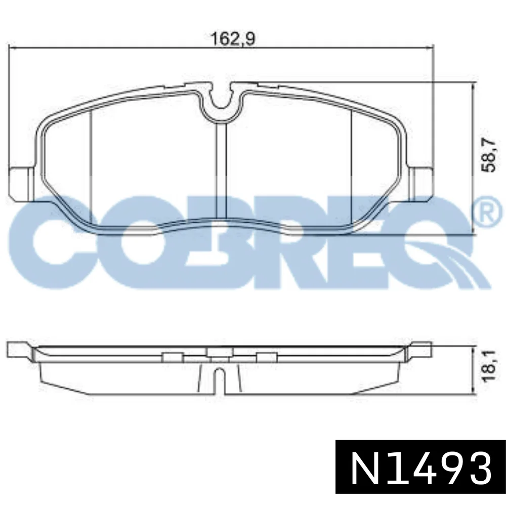 Pastillas de freno delanteras - LAND ROVER Discovery III 04/
