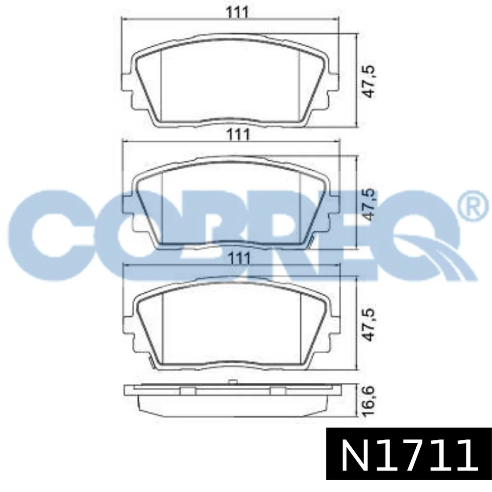 Pastillas de freno delanteras - Kia Picanto 2013 >