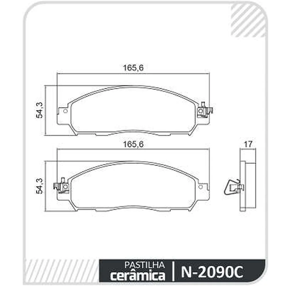 Pastillas de freno delanteras - NISSAN FRONTIER NP300 2014 >