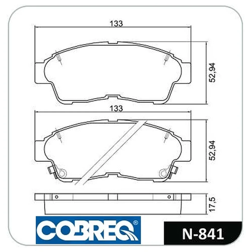Pastillas de freno delanteras - TOYOTA CAMRY-CARINA-CORONA 90/94