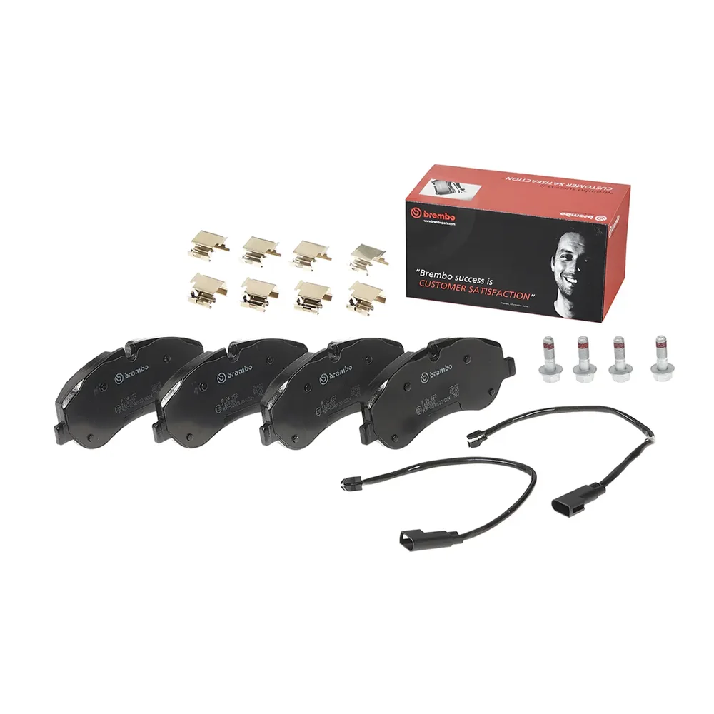 Pastillas de freno delanteras - FORD TRANSIT 2.0 TDCI - 2.2 TDCI SISTEMA BREMBO Sin testigo