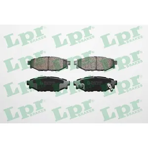 Pastillas de freno traseras - TOYOTA 86 COUPE 03/2012 -> SUBARU FORESTER - LEGACY -OUTBACK- XV 11/2012 ->
