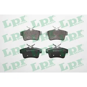 Pastillas de freno traseras - CITROEN C4 1,6 16V HDI- PEUGEOT 3008 1,6 THP/RCZ 1,6 16V/2,0 HDI 16V