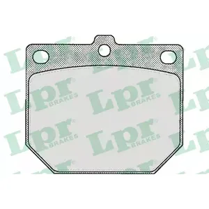 Pastillas de freno delanteras - DATSUN 200 L - PICK UP 720- SILVIA- CRESSIDA 79/82