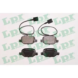 Pastillas de freno traseras - ABARTH 500 2008/