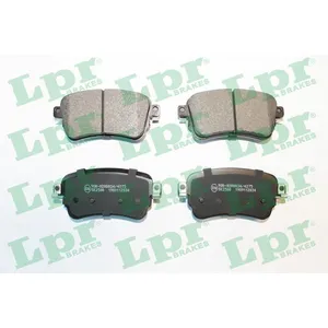 Pastillas de freno traseras - CITROEN JUMPY 1.6 HDI / PEUGEOT EXPERT 1.6 HDI 04/2017 en adelante