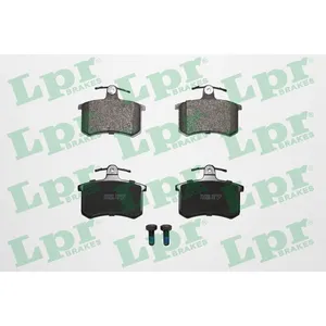 Pastillas de freno traseras - ALFA 155-164-33/AUDI A4-A6-/FIAT TEMPRA 72/95
