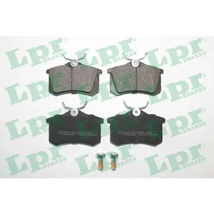Pastillas de freno traseras - PEUGEOT 306--405/ SEAT IBIZA/ VOLKS./AUDI 90/ VW-TCROSS