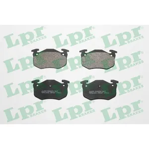 Pastillas de freno traseras - CITROEN ZX/PEUGEOT 306-309/RENAULT CLIO-19 90/96