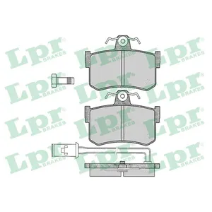 Pastillas de freno traseras - HONDA LEGEND 2,5i 24V