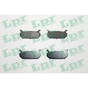 Pastillas de freno traseras - MAZDA 626 COUPE- 626GLX- MX-6 92/95