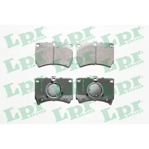 Pastillas de freno delanteras - FORD/MAZDA CAPRI-LASER / 323 (CON SALIENTE EN EL RESPALDO)