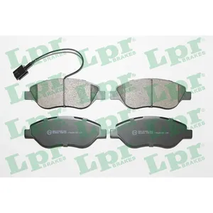 Pastillas de freno delanteras - FIAT Stilo 2.4 20V 01/ Con sensor