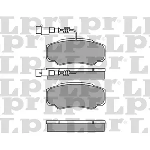 Pastillas de freno traseras - NISSAN-RENAULT CABSTAR/MAXITY