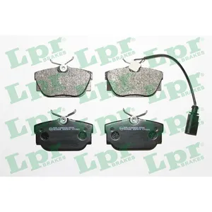 Pastillas de freno traseras - VOLKWAGEN TRANSPORTER 2.8 VR6 2001/