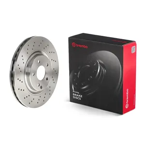 Discos Delanteros Estándar - MERCEDES BENZ -C180 Kompressor (Perforado)
