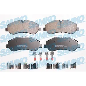 Pastillas de freno delanteras - FORD TRANSIT 2.0 TDCI - 2.2 TDCI SISTEMA BREMBO Sin testigo