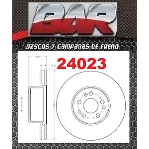Discos Delanteros Estándar - MERCEDES BENZ -Clase S W140