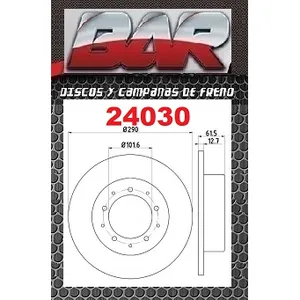 Discos Traseros Estándar - LAND ROVER -Defender / Discovery