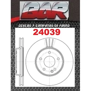 Discos Delanteros Estándar - MERCEDES BENZ -Clase E W210