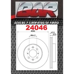 Discos Delanteros Estándar - ROVER -200 / 400 Series