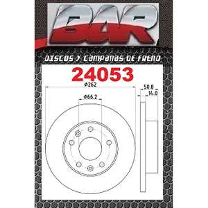 Discos Delanteros Estándar - LAND ROVER -Freelander 1.8i 16v. - 2.0 Tdi