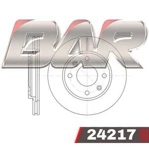 Discos Delanteros Estándar - CITROËN -AX 1.4 Gti