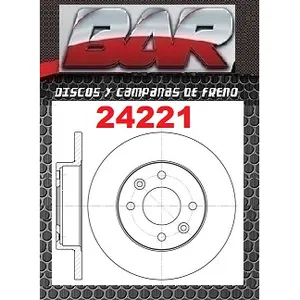 Discos Delanteros Estándar - DACIA -1410