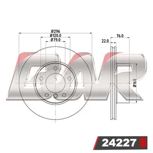 Discos Delanteros Estándar - BMW -500