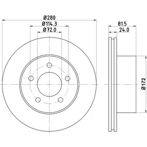 Discos Delanteros Estándar - JEEP -Cherokee/Grand Cherokee