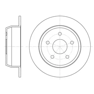 Discos Traseros Estándar - JEEP -Cherokee/Grand Cherokee
