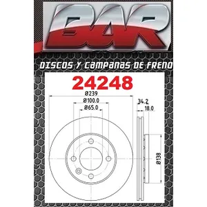 Discos Delanteros Estándar - SEAT -Arosa