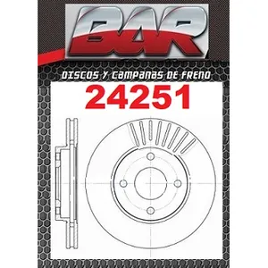 Discos Delanteros Estándar - FORD -EcoSport 1.6