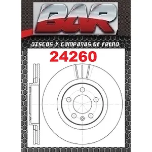 Discos Delanteros Estándar - AUDI -A3 1,8i 20V