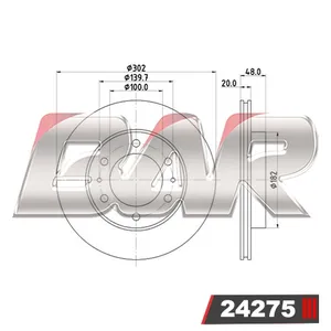 Discos Delanteros Estándar - TOYOTA -Land Cruiser