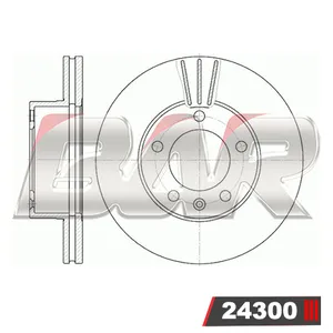 Discos Delanteros Estándar - RENAULT -Master 1.9TDi / 2.0 16v / 2.2dCI / 2.5D / 2.8Dti
