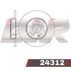 Discos Delanteros Estándar - MERCEDES BENZ -Serie 200 W124