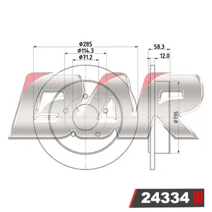 Discos Traseros Estándar - FORD -Explorer Todos Mdls