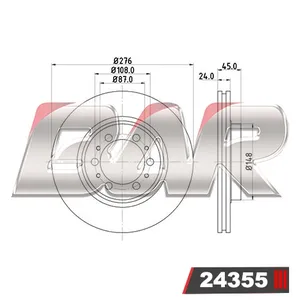 Discos Delanteros Estándar - MITSUBISHI -L-200 4WD
