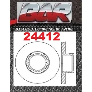 Discos Delanteros Estándar - MERCEDES BENZ -L710 Todos