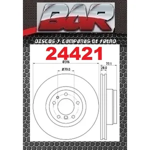 Discos Delanteros Estándar - BMW -700