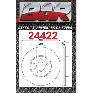 Discos Delanteros Estándar - BMW -X5 3.0 -4,4i - 530D