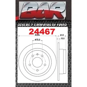 Discos Traseros Estándar - BMW -500