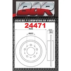 Discos Traseros Estándar - VOLVO -740 / 760 / 780