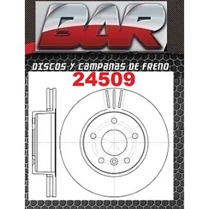 Discos Delanteros Estándar - LAND ROVER -Range Rover II 2,5 TD 3,9 4,2 V8 4,6i HSE V8 Aut LP